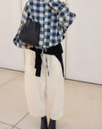 barrel soft trousers in bare