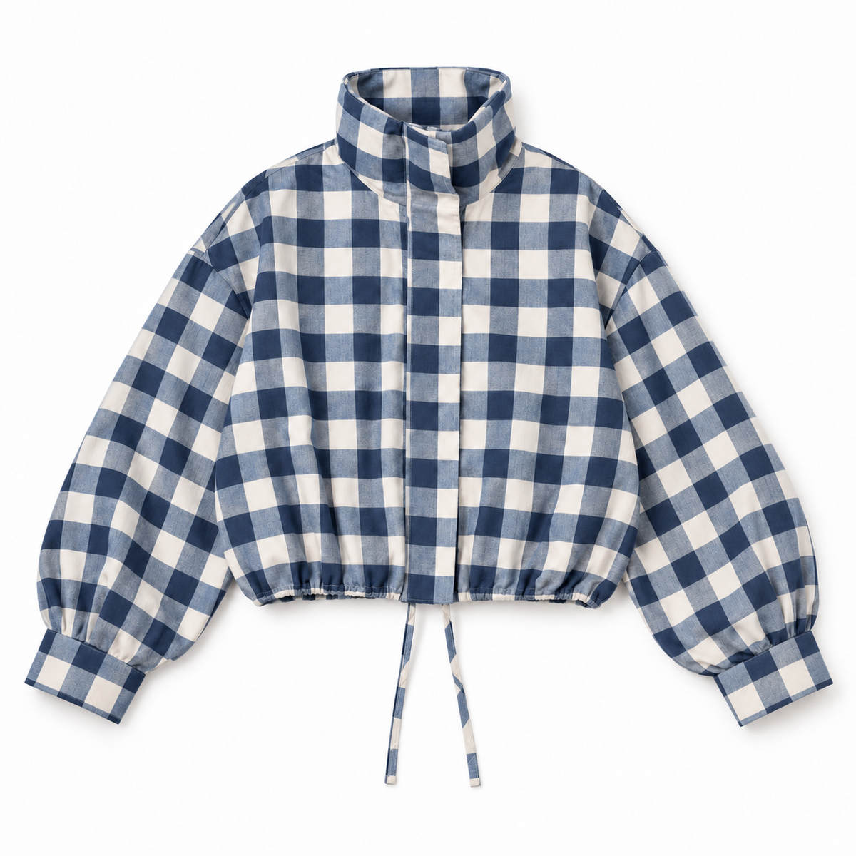 bomber cloud jacket in midnight vichy