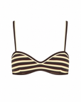 sustainable swimwear top ellie x hannah hofinger in soleo stripe