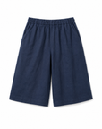 indigo linen bermudas x sofia marques cruz