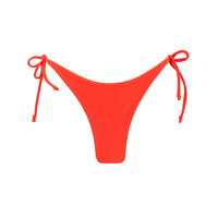 sustainable swimwear bottoms nala red orange
