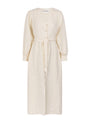eli linen dress bare earth