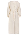 eli linen dress bare earth