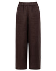 aina linen trousers terra