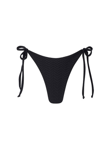 sustainable swimwear bottoms nala noir textured