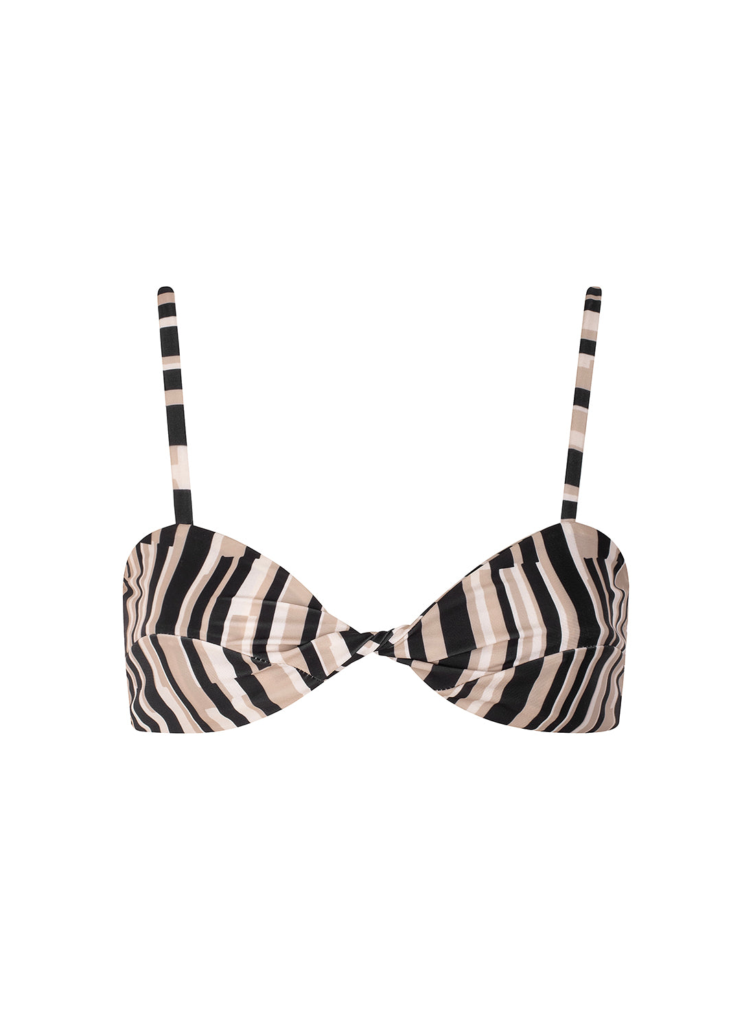 sustainable swimwear top aria earth lines