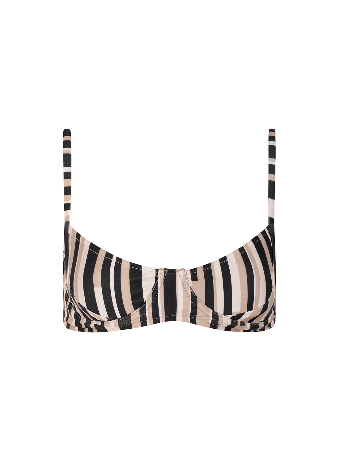 sustainable swimwear top chloe earth lines