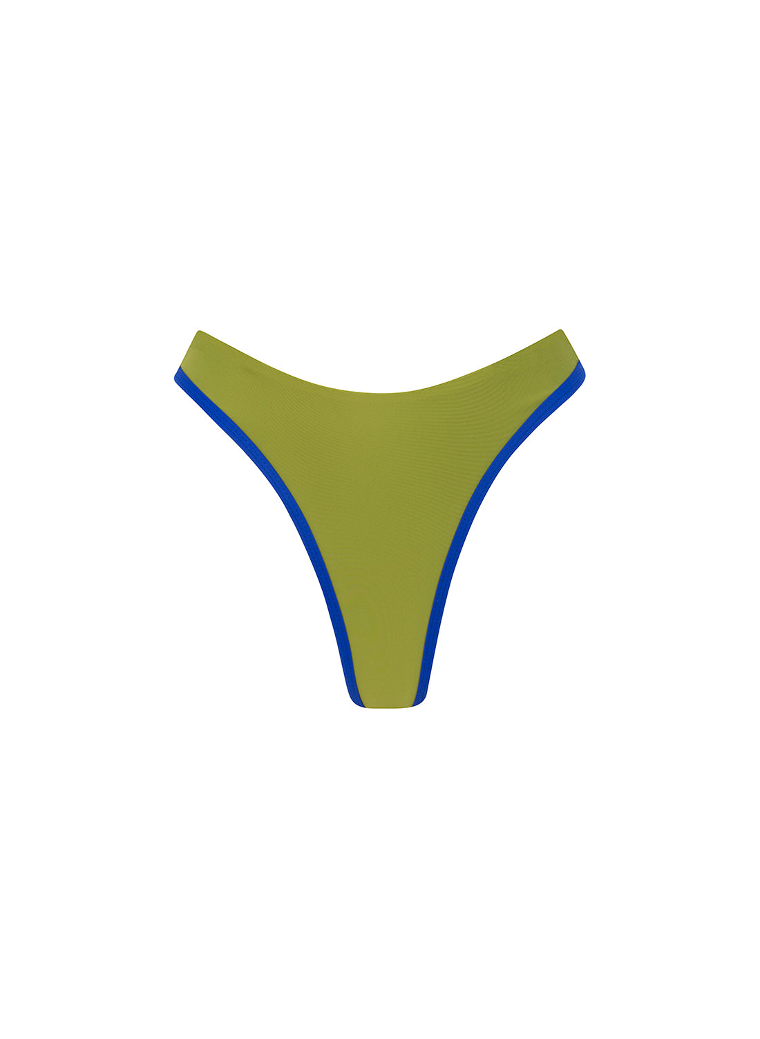 sustainable swimwear bottoms esme olive green