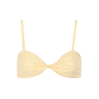 sustainable swimwear top aria butter cream