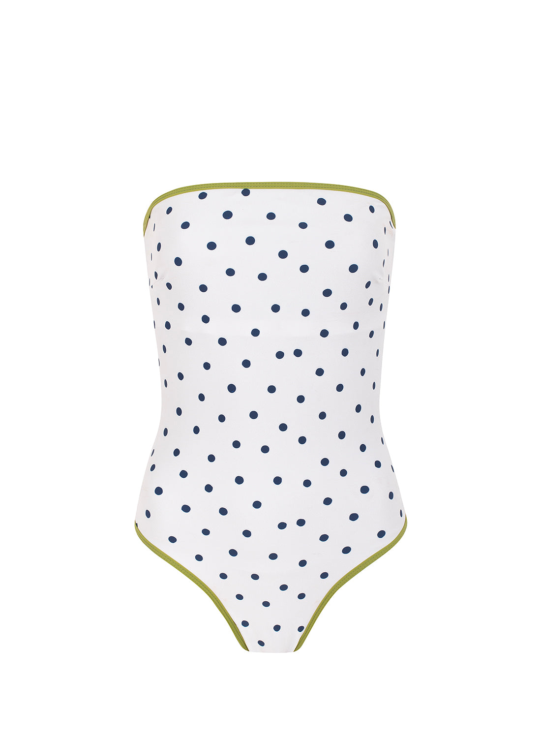 sustainable swimwear swimsuit shell dots