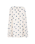 caicai linen top shell dots
