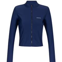 recycled ACTIVE zip jacket in navy