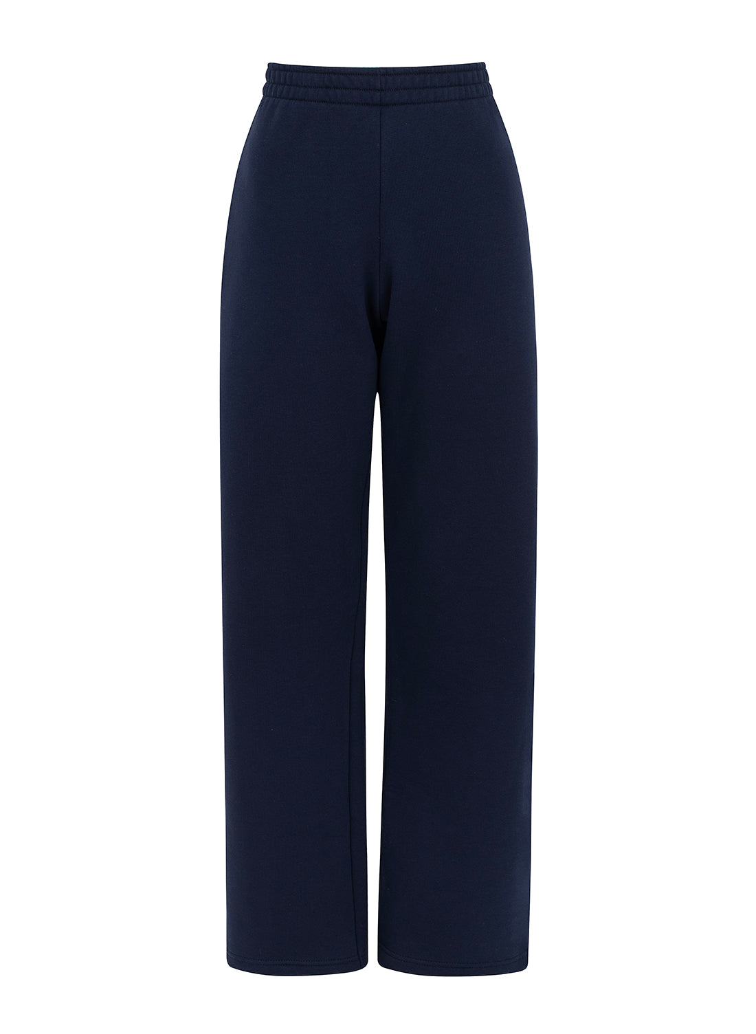 organic cotton trackpants in navy
