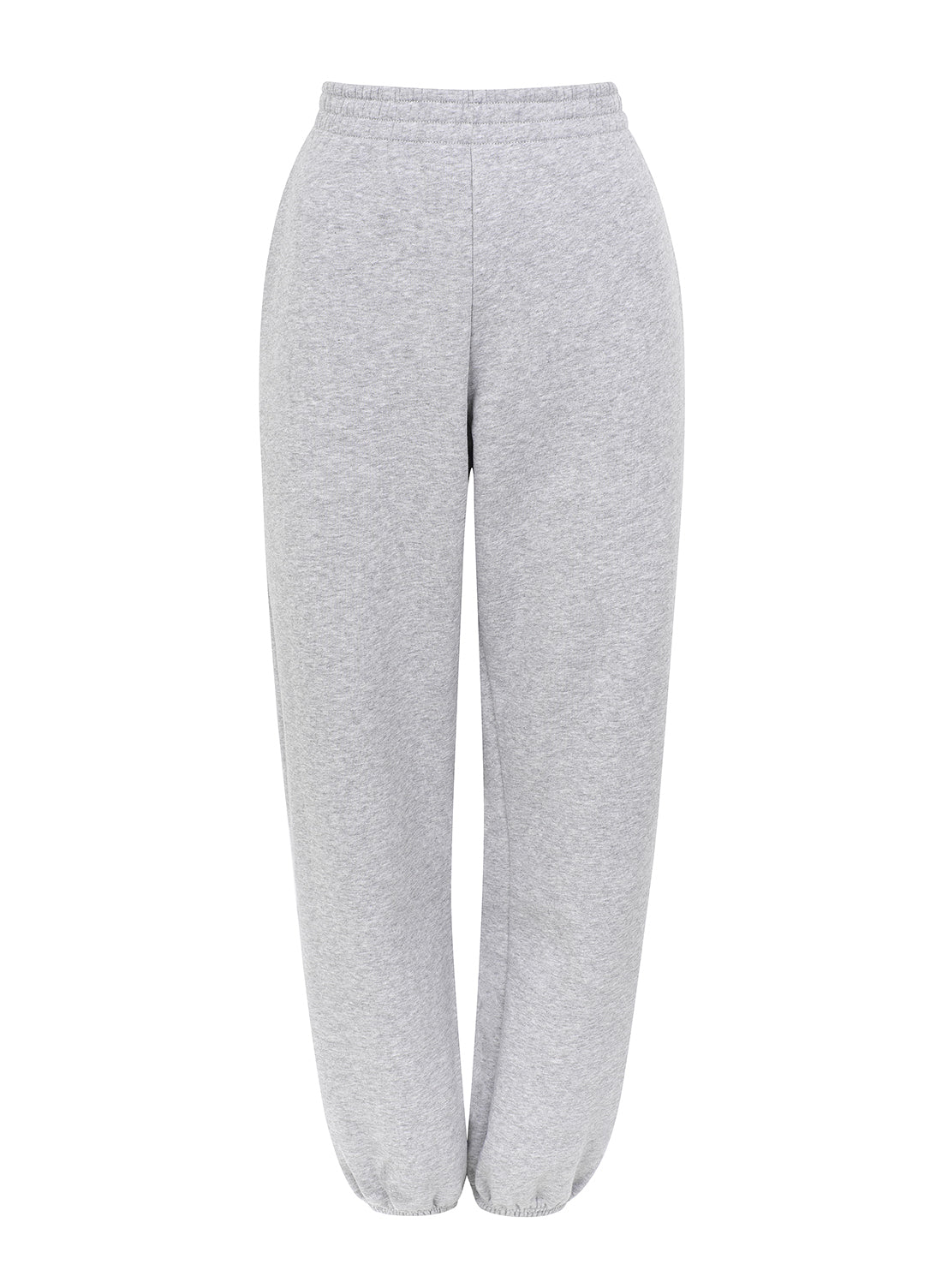 organic cotton trackpants in gray
