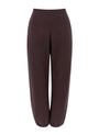organic cotton trackpants in brown