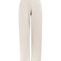 organic cotton trackpants in beige