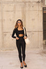 recycled ACTIVE leggings in black