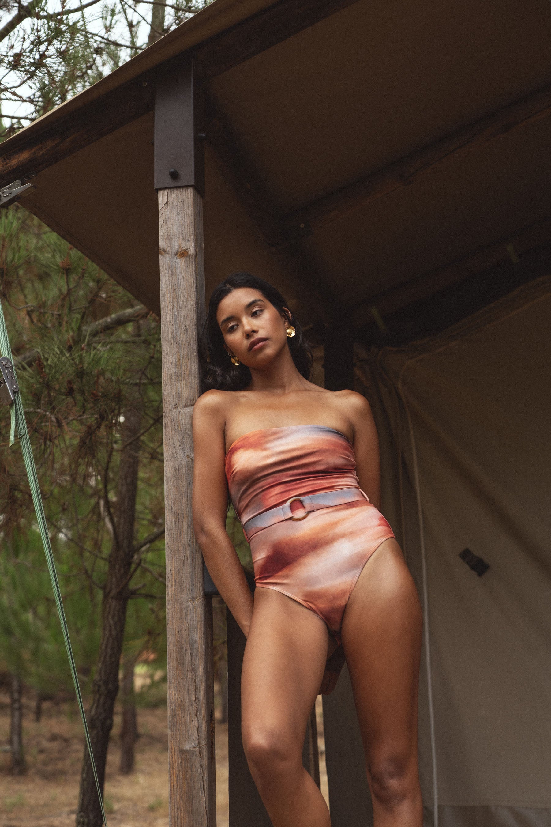 conscious x sienna sustainable swimwear swimsuit sunset