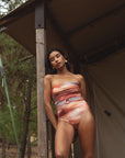 conscious x sienna sustainable swimwear swimsuit sunset