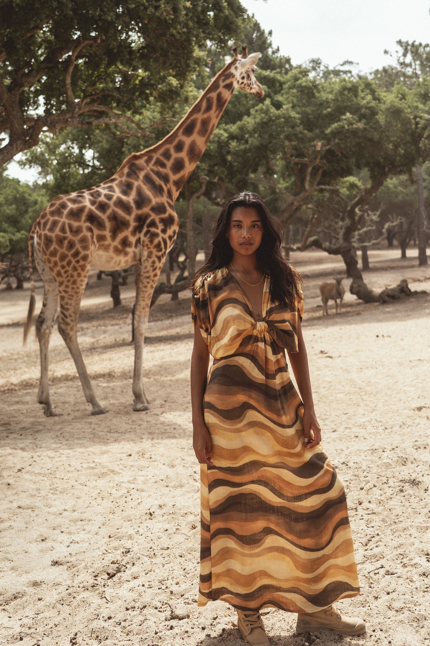 conscious x sienna ophelia dress heatwave
