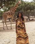 conscious x sienna ophelia dress heatwave