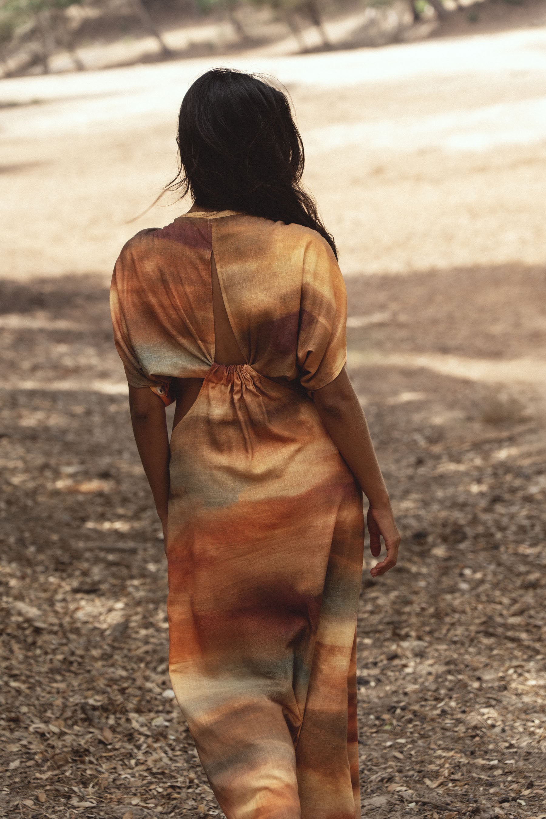 conscious x sienna ophelia dress sunset
