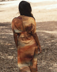 conscious x sienna ophelia dress sunset