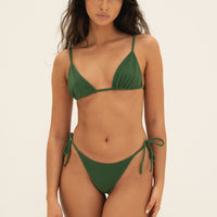 sustainable swimwear bottoms nala palma green