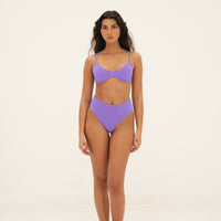 sustainable swimwear bottoms saint terry lilac