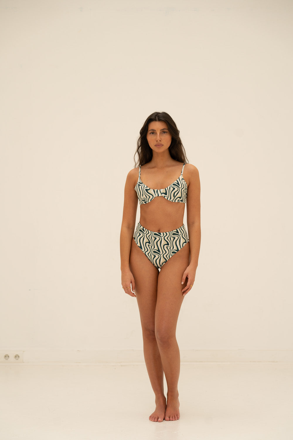 sustainable swimwear bottoms saint green waves