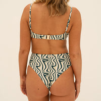 sustainable swimwear bottoms saint green waves