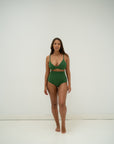 sustainable swimwear bottoms marge palma green