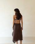 aina linen skirt terra
