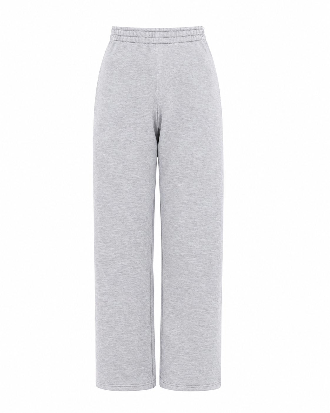 organic cotton trackpants in light grey