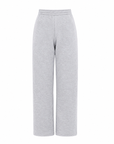 organic cotton trackpants in light grey