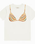 sustainable organic cotton t-shirt x hannah hofinger in bikini club