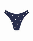 sustainable swimwear bottoms emma midnight dots