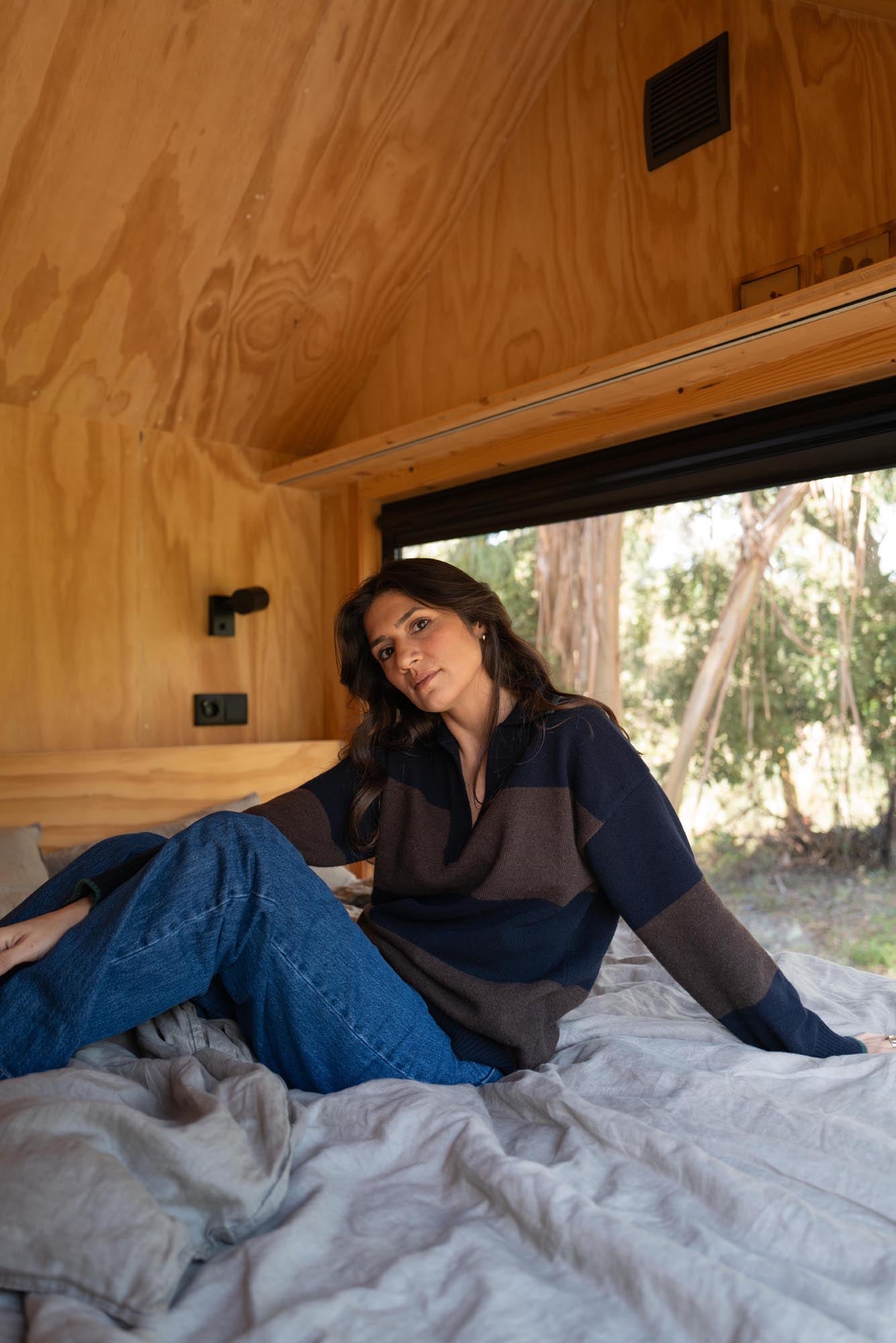 recycled wool knitwear alfie polo