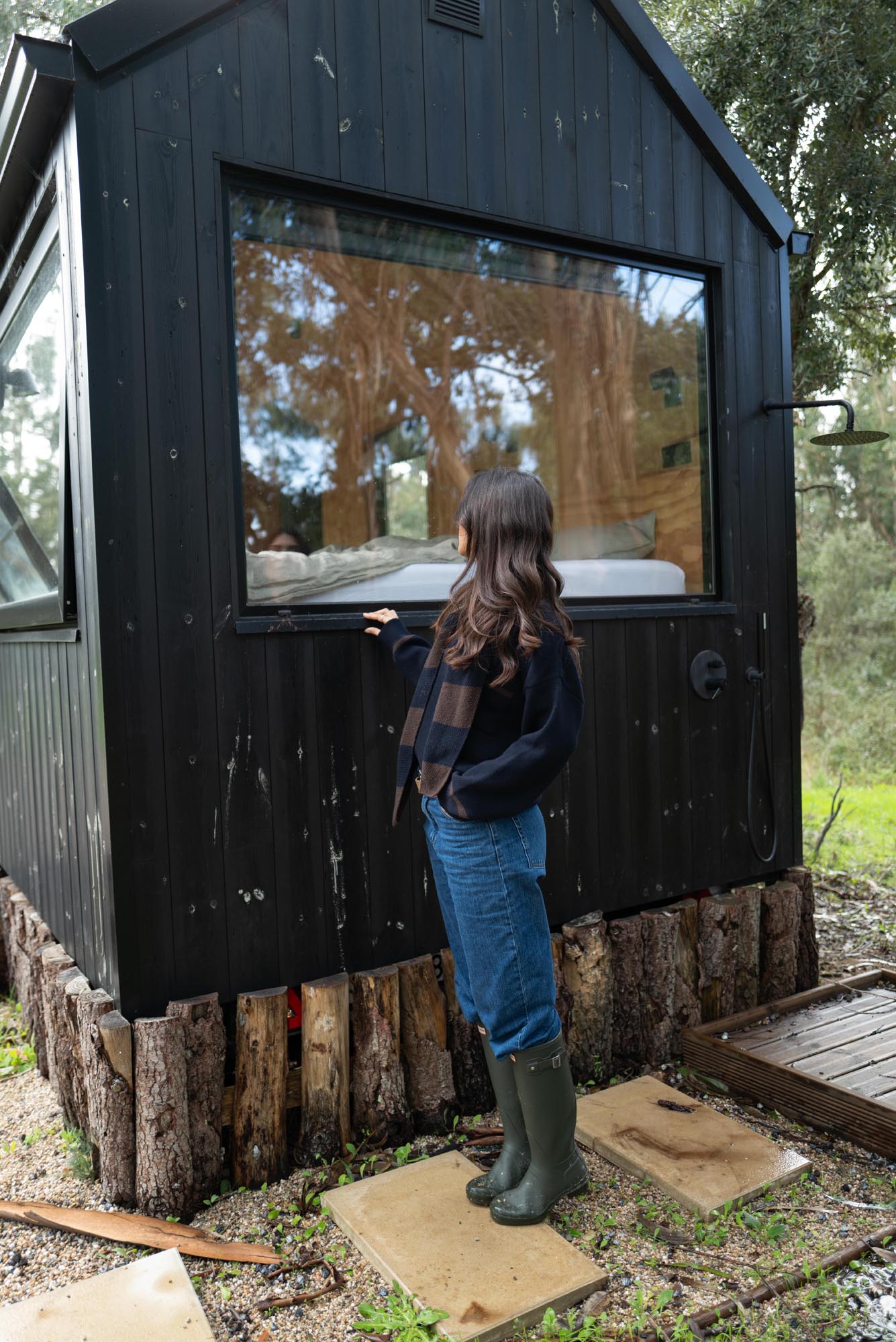 recycled wool knitwear husk polo