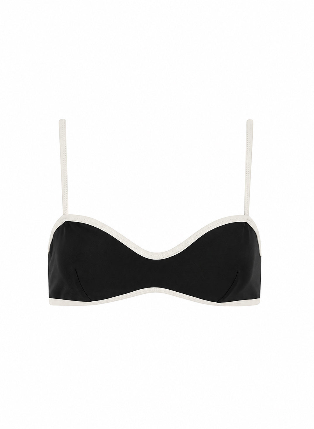sustainable swimwear top ellie noir