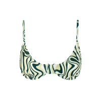 sustainable swimwear top eva green waves