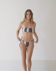 sustainable swimwear top caicai terra lines