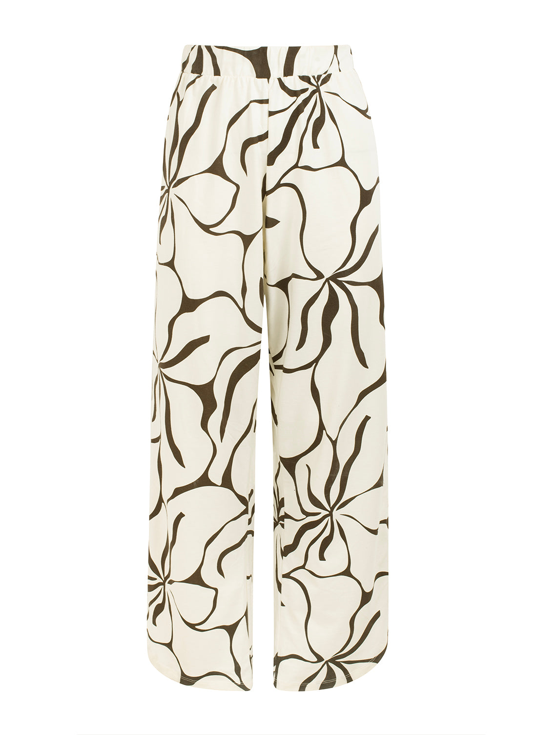 resort pants in flowers