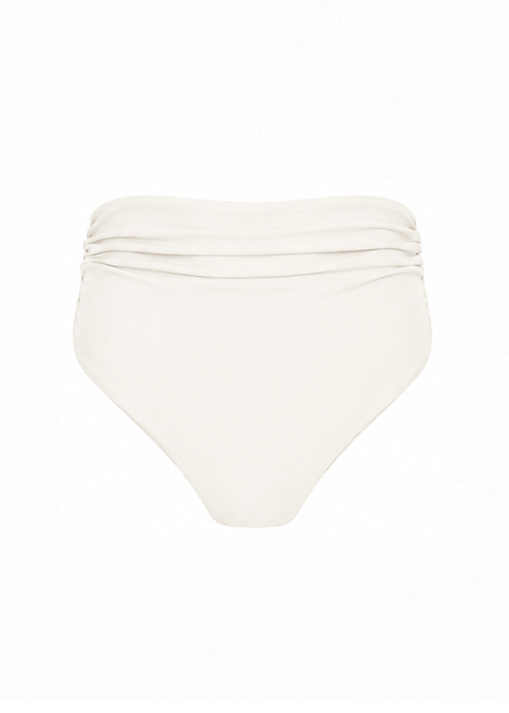 sustainable swimwear bottoms saint draped shell