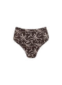 sustainable swimwear bottoms saint brown flowers