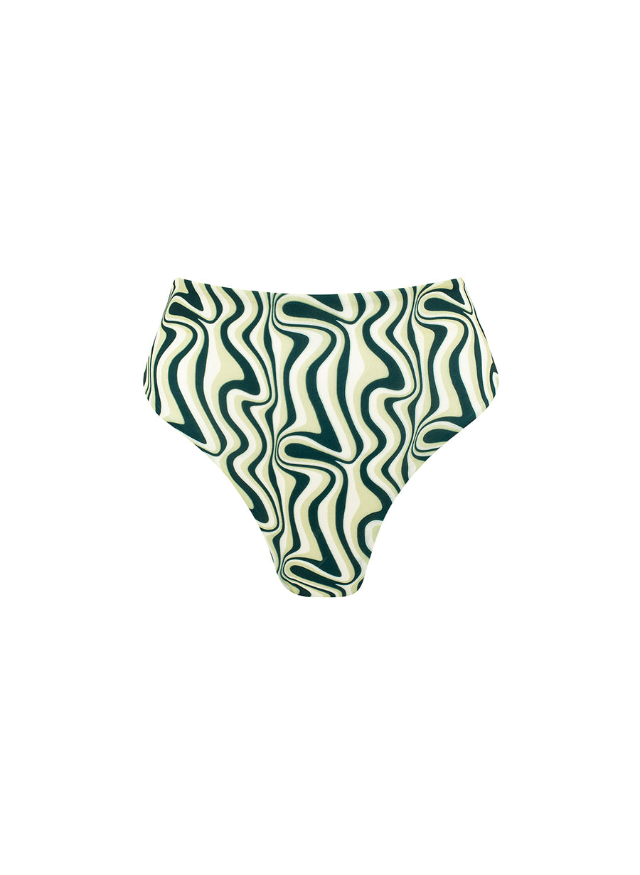 sustainable swimwear bottoms saint green waves