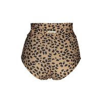 sustainable swimwear bottoms marge brown leopard