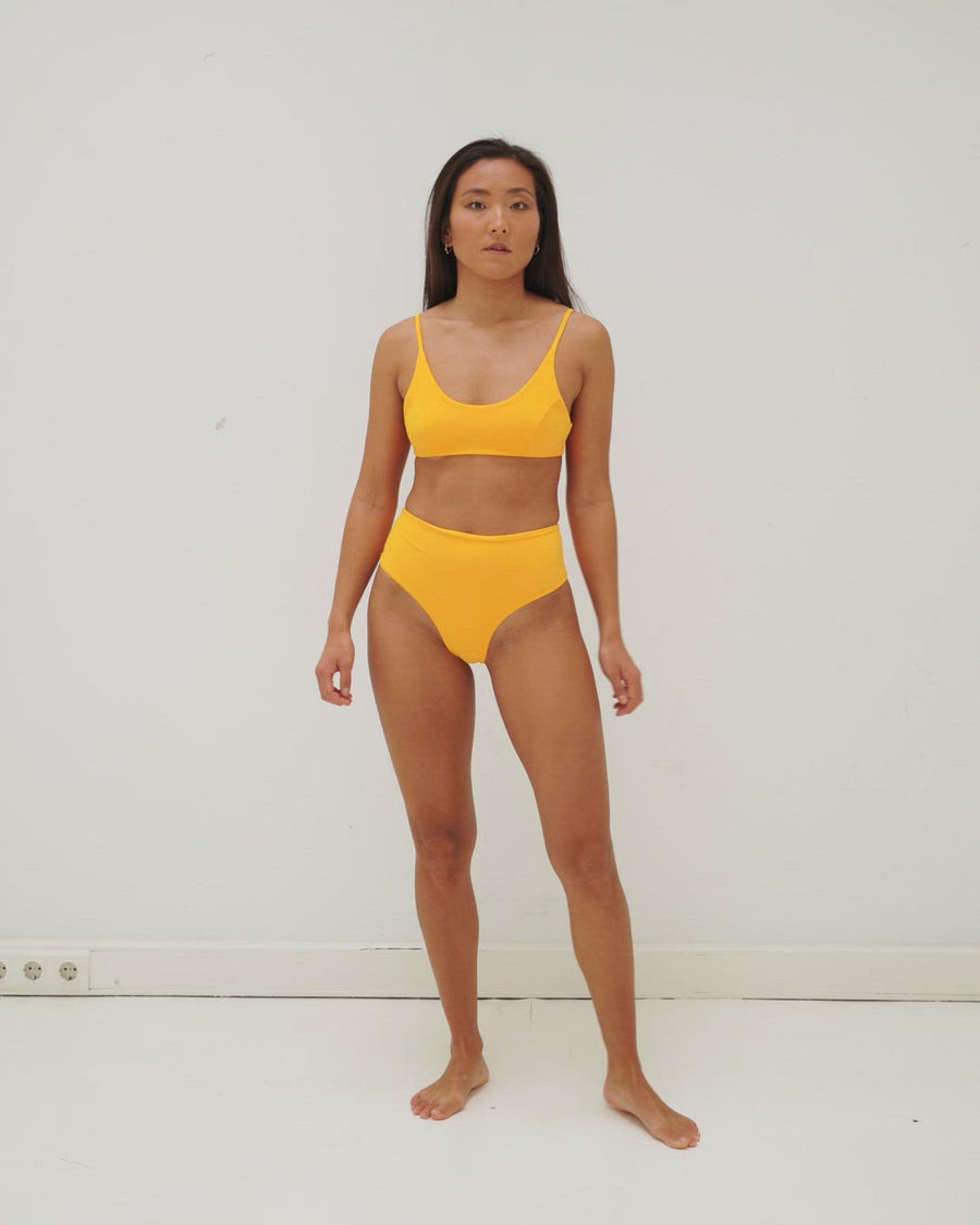 sustainable swimwear top zoe amber