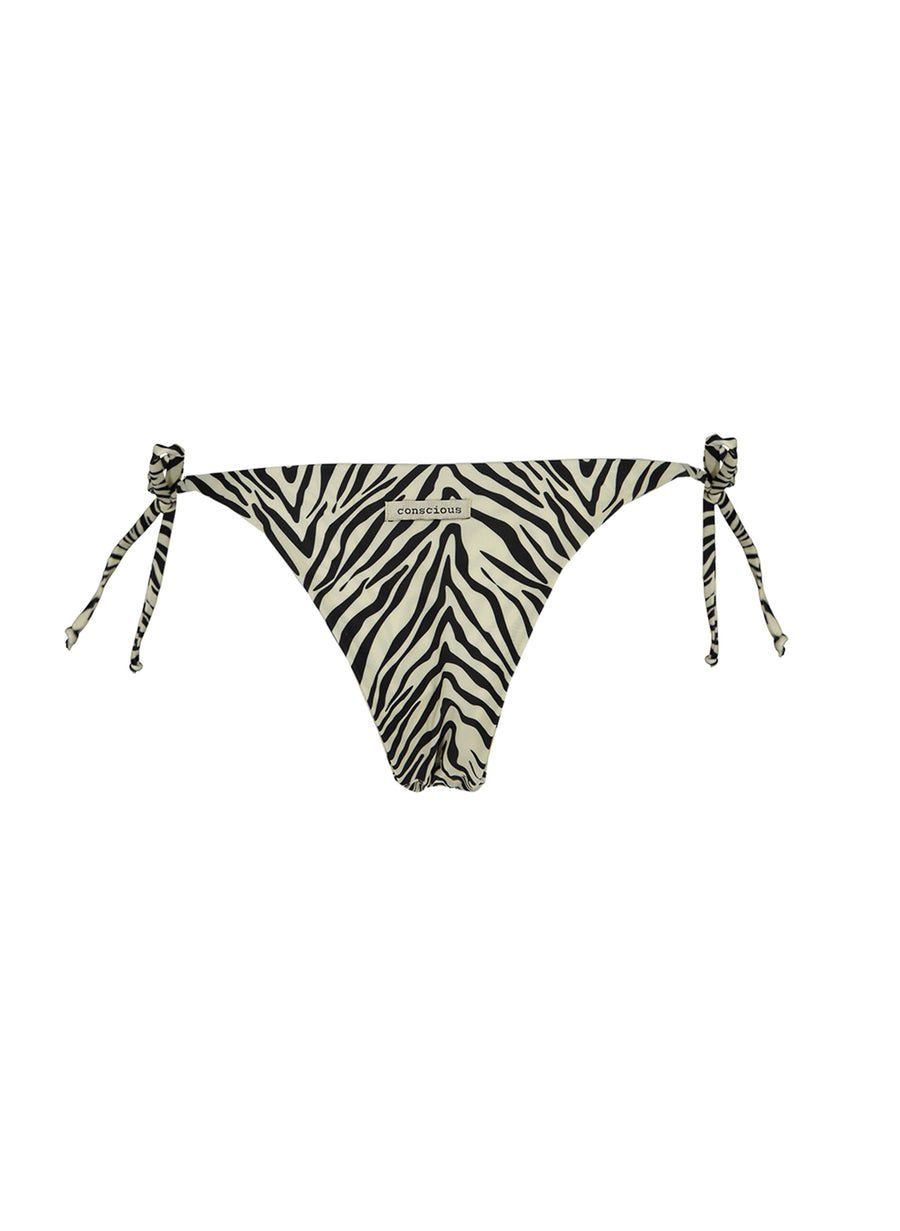 sustainable swimwear bottoms nala zebra