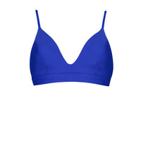 sustainable swimwear top ollie deep blue